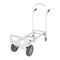 Vestil Silver Aluminum Convertible 2 in 1 Hand Truck Hard Rubber ALUM-CONV-HR - alternate 2